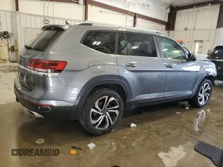 2023 Volkswagen Atlas SEL z VIN 1V2BR2CA3PC508436, wystawiony jako Copart lot #63633784 z przebiegiem 45 428 mil mil oraz Szkoda całkowita • Salvage title. Historia ofert i sprzedaży dostępna na DreamBid. Obrazek 3.