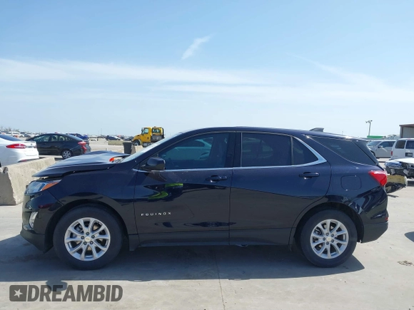 2020 Chevrolet Equinox LT with VIN 3GNAXKEV0LS583500, listed as a IAAI auction lot 41780273 with 98,024 mi miles. Bid and sale history available at carsss.com. Image 15.
