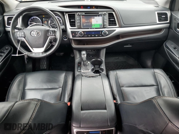 2017 Toyota Highlander XLE with VIN 5TDJZRFH4HS405654, listed as a Copart auction lot 54183985 with 169,416 mi miles and Salvage title. Bid and sale history available at DreamBid. Image 8.
