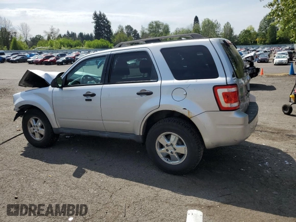 2012 Ford Escape XLT with VIN 1FMCU0DG8CKA64929, listed as a Copart auction lot 54632595 with Not provided miles and Salvage title. Bid and sale history available at DreamBid. Image 2.