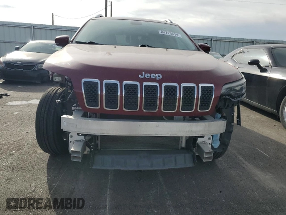 2019 Jeep Cherokee Latitude Plus with VIN 1C4PJMLB4KD477946, listed as a Copart auction lot 84726554 with 79,643 mi miles and Salvage Title. Bid and sale history available at carsss.com. Image 5.