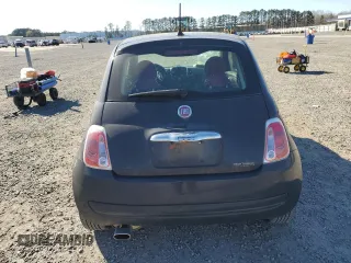 2017 FIAT 500 Pop with VIN 3C3CFFKR2HT700163, listed as a Copart auction lot 49589965 with 88,973 mi miles and Salvage Title. Bid and sale history available at carsss.com. Image 6.