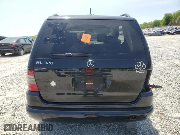 2001 Mercedes-Benz M 320/430/500 z VIN 4JGAB54E61A242946, wystawiony jako Copart lot #53629265 z przebiegiem 225 597 mil mil oraz Szkoda całkowita • Salvage title. Historia ofert i sprzedaży dostępna na DreamBid. Obrazek 6.