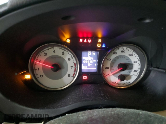 2014 Subaru Impreza Special Sports Limited with VIN JF1GPAS61E8231117, listed as a Copart auction lot 74057684 with 128,636 mi miles and Salvage title. Bid and sale history available at DreamBid. Image 9.