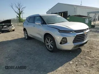 2020 Chevrolet Blazer Premier with VIN 3GNKBFRS0LS716394, listed as a Copart auction lot 57030775 with 54,665 mi miles and Salvage title. Bid and sale history available at DreamBid. Image 14.