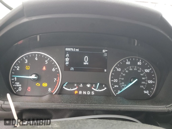 2021 Ford EcoSport SE with VIN MAJ3S2GE2MC447542, listed as a Copart auction lot 49314425 with 60,979 mi miles and Salvage Title. Bid and sale history available at DreamBid. Image 9.