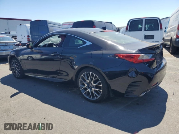 2016 Lexus RC 350 F Sport z VIN JTHSE5BC3G5006921, wystawiony jako Copart lot #66458184 z przebiegiem 65 506 mil mil oraz Szkoda całkowita • Salvage title. Historia ofert i sprzedaży dostępna na DreamBid. Obrazek 2.