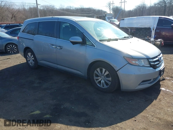 2016 Honda Odyssey EX-L z VIN 5FNRL5H6XGB095280, wystawiony jako IAAI lot #41513674 z przebiegiem 124 239 mil mil oraz . Historia ofert i sprzedaży dostępna na DreamBid. Obrazek 1.