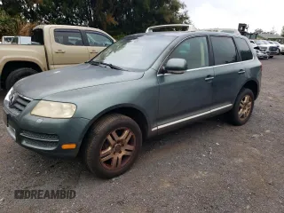 2006 Volkswagen Touareg 4.2L V8 with VIN WVGZM77L16D049631, listed as a Copart auction lot 84882844 with Not Provided miles and Salvage Title. Bid and sale history available at DreamBid. Image 1.