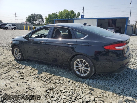 2020 Ford Fusion SE with VIN 3FA6P0HD4LR122075, listed as a Copart auction lot 59009485 with 143,247 mi miles and Salvage title. Bid and sale history available at DreamBid. Image 2.