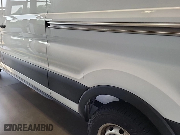 2019 Ford Transit with VIN 1FTBW3UM8KKA82783, listed as a IAAI auction lot 42350357 with 162,900 mi miles and . Bid and sale history available at DreamBid. Image 1.