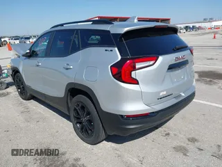 2022 GMC Terrain SLE with VIN 3GKALMEV9NL257678, listed as a IAAI auction lot 41875827 with 21,742 mi miles and . Bid and sale history available at carsss.com. Image 3.
