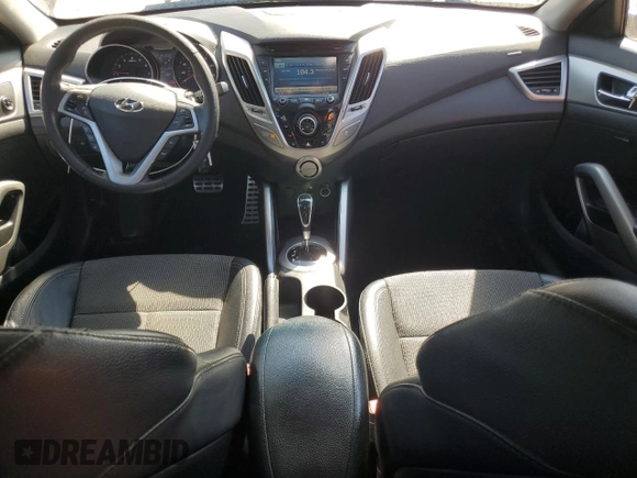 2013 Hyundai Veloster w/Gray Int with VIN KMHTC6AD4DU132794, listed as a Copart auction lot 50352345 with 141,712 mi miles and Salvage Title. Bid and sale history available at carsss.com. Image 8.
