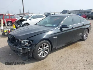 2015 BMW 5 Series 528i with VIN WBA5A5C58FD520694, listed as a IAAI auction lot 41804906 with 121,636 mi miles. Bid and sale history available at carsss.com. Image 6.