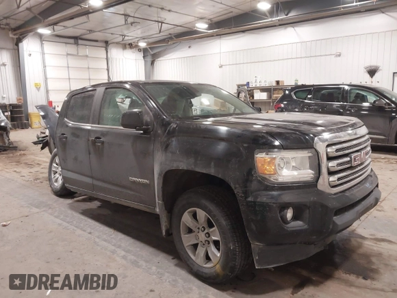 2016 GMC Canyon 4WD SLE with VIN 1GTG6CE36G1171079, listed as a IAAI auction lot 41585788 with 157,729 mi miles. Bid and sale history available at carsss.com. Image 1.