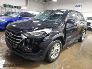 2018 Hyundai Tucson SE with VIN KM8J23A4XJU706089, listed as a Copart auction lot 48947104 with 61,074 mi miles and Salvage Title. Bid and sale history available at carsss.com. Image 1.