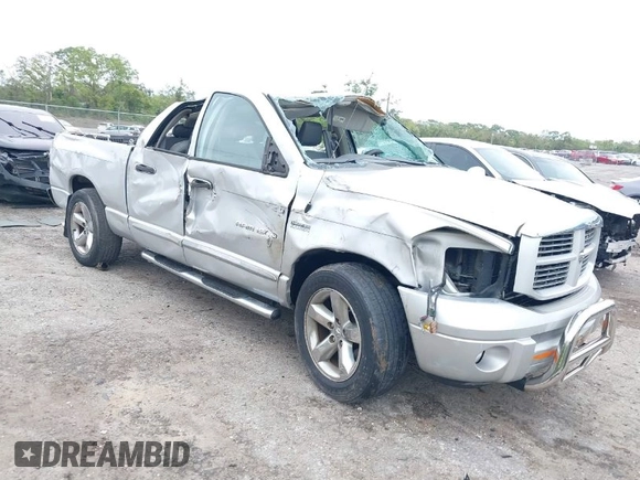 2006 Dodge 1500 SLT with VIN 1D7HA18226S648681, listed as a IAAI auction lot 41933405 with 143,346 mi miles. Bid and sale history available at carsss.com. Image 1.