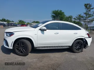 2021 Mercedes-Benz GLE 53 AMG with VIN 4JGFD6BB6MA250046, listed as a IAAI auction lot 42667803 with 65,199 mi miles and . Bid and sale history available at DreamBid. Image 14.