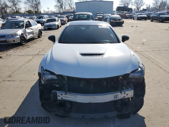 2015 Lexus RC F F z VIN JTHHP5BC7F5003068, wystawiony jako Copart lot #87714425 z przebiegiem 57 161 mil mil oraz Szkoda całkowita • Salvage title. Historia ofert i sprzedaży dostępna na DreamBid. Obrazek 5.