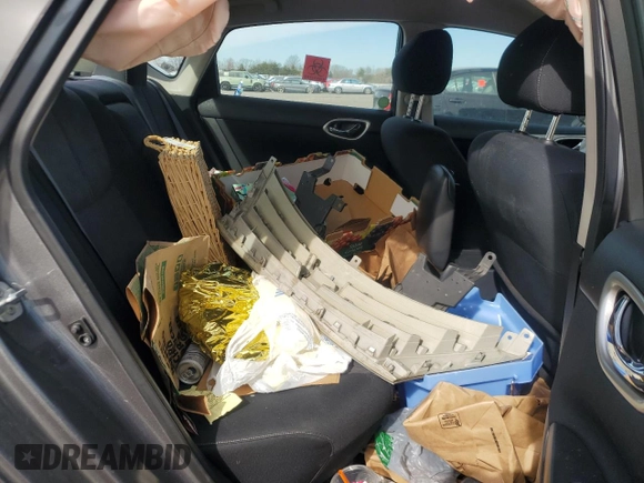2015 Nissan Sentra SV with VIN 3N1AB7AP7FY343487, listed as a Copart auction lot 48454295 with 69,990 mi miles and Salvage Title. Bid and sale history available at carsss.com. Image 10.