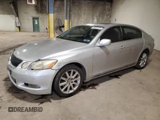 2006 Lexus GS 300 with VIN JTHCH96S060013597, listed as a Copart auction lot 86544374 with 268,546 mi miles and Salvage Title. Bid and sale history available at carsss.com. Image 1.