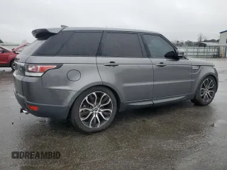2017 Land Rover Range Rover Sport HSE with VIN SALWR2FK3HA125965, listed as a Copart auction lot 44970435 with 121,769 mi miles and Clean Title. Bid and sale history available at carsss.com. Image 3.