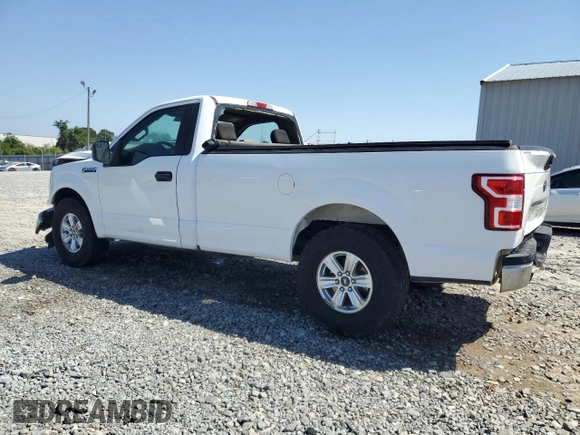 2019 Ford F-150 XL with VIN 1FTMF1C59KKD92979, listed as a Copart auction lot 53800625 with 129,437 mi miles and Salvage title. Bid and sale history available at DreamBid. Image 2.