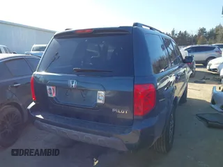 2005 Honda Pilot EX-L with VIN 2HKYF18545H505783, listed as a IAAI auction lot 41615185 with 154,417 mi miles. Bid and sale history available at carsss.com. Image 4.