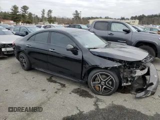 2021 Mercedes-Benz CLA with VIN W1K5J4HB9MN180268, listed as a Copart auction lot 88046115 with 58,172 mi miles and Salvage Title. Bid and sale history available at carsss.com. Image 4.