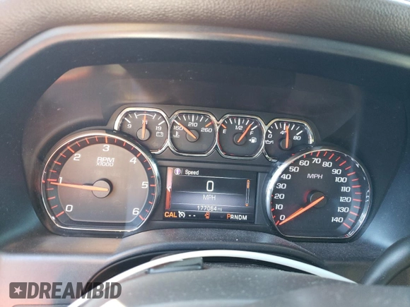 2015 GMC Sierra 1500 SLT with VIN 3GTU2VEJ6FG395459, listed as a Copart auction lot 86846624 with 177,064 mi miles and Salvage Title. Bid and sale history available at DreamBid. Image 9.
