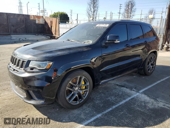 2020 Jeep Grand Cherokee Trackhawk with VIN 1C4RJFN9XLC366324, listed as a Copart auction lot 46372135 with 30,252 mi miles and Clean title. Bid and sale history available at DreamBid. Image 1.