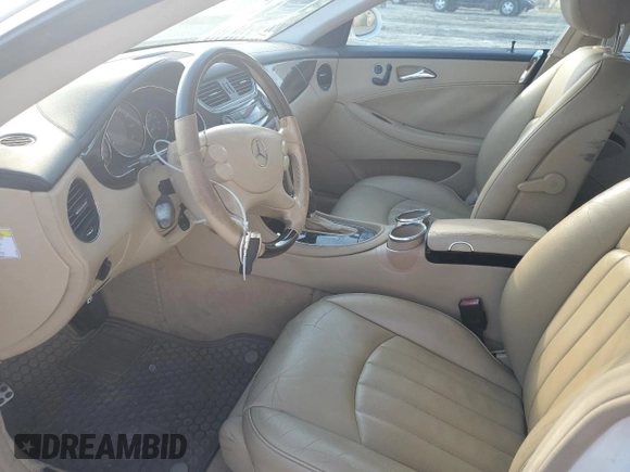 2006 Mercedes-Benz CLS-Class with VIN WDDDJ75X76A059519, listed as a Copart auction lot 72773254 with 99,200 mi miles and Salvage Title. Bid and sale history available at carsss.com. Image 7.
