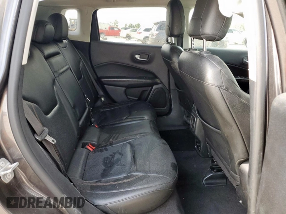 2018 Jeep Compass Limited with VIN 3C4NJDCB9JT206736, listed as a Copart auction lot 59838055 with 124,992 mi miles and Salvage title. Bid and sale history available at DreamBid. Image 11.