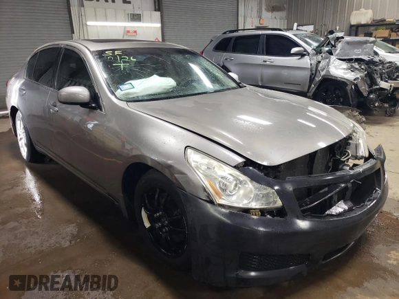 2007 Infiniti G35 G35x with VIN JNKBV61F37M819974, listed as a Copart auction lot 44107544 with 202,214 mi miles and Salvage Title. Bid and sale history available at DreamBid. Image 4.