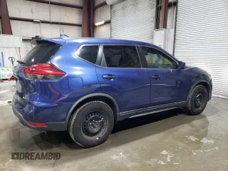 2017 Nissan Rogue S with VIN KNMAT2MV8HP560770, listed as a Copart auction lot 45469185 with 113,651 mi miles and Salvage Title. Bid and sale history available at carsss.com. Image 3.