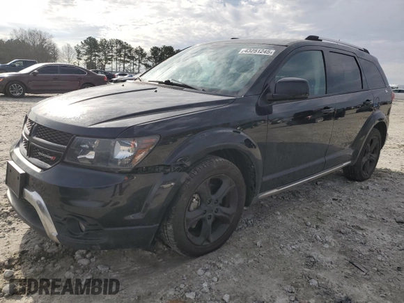 2014 Dodge Journey Crossroad with VIN 3C4PDCGG5ET283724, listed as a Copart auction lot 43251245 with 120,571 mi miles and Salvage title. Bid and sale history available at DreamBid. Image 1.