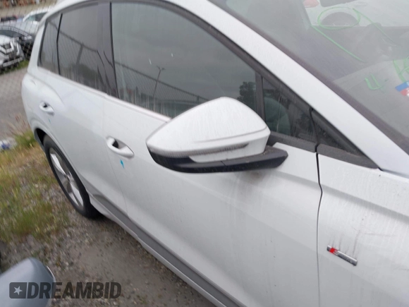 2024 Audi Q4 e-tron Premium Plus with VIN WA1LUBFZ0RP034490, listed as a IAAI auction lot 41382884 with 738 mi miles and . Bid and sale history available at DreamBid. Image 14.