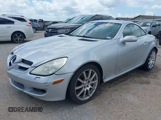 2005 Mercedes-Benz SLK 230/320 with VIN WDBWK56F65F042365, listed as a IAAI auction lot 42521851 with 106,040 mi miles and . Bid and sale history available at DreamBid. Image 2.