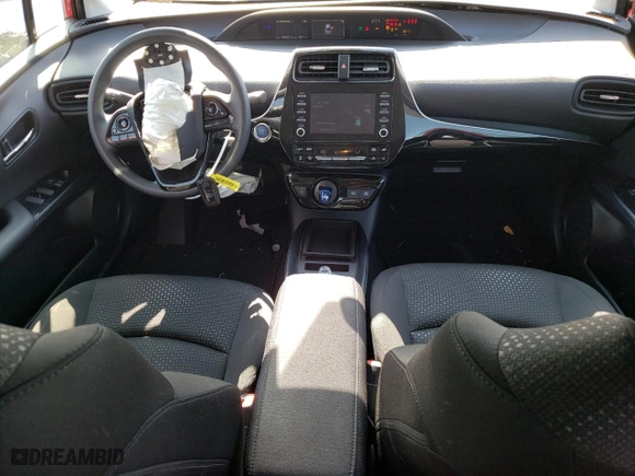 2020 Toyota Prius L Eco with VIN JTDKARFU9L3111895, listed as a Copart auction lot 45355095 with 14,547 mi miles and Salvage Title. Bid and sale history available at carsss.com. Image 8.