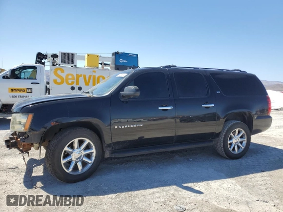 2007 Chevrolet Suburban LT with VIN 3GNFK16347G320334, listed as a Copart auction lot 69221524 with 269,547 mi miles and Salvage Title. Bid and sale history available at carsss.com. Image 1.