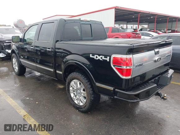 2011 Ford F-150 XLT with VIN 1FTFW1ET8BFD26923, listed as a IAAI auction lot 41406823 with 94,584 mi miles. Bid and sale history available at carsss.com. Image 3.