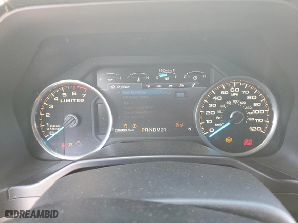 2016 Ford F-150 XLT with VIN 1FTEW1EG0GFD34763, listed as a Copart auction lot 49070155 with 206,989 mi miles and Salvage Title. Bid and sale history available at carsss.com. Image 9.