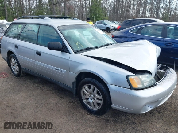 2004 Subaru Legacy Outback with VIN 4S3BH675846625500, listed as a IAAI auction lot 41892998 with 152,566 mi miles and . Bid and sale history available at DreamBid. Image 1.