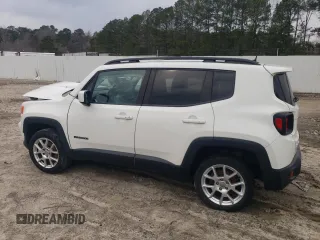 2020 Jeep Renegade Latitude with VIN ZACNJBBB9LPL41423, listed as a Copart auction lot 45512325 with 0 mi miles and Salvage Title. Bid and sale history available at carsss.com. Image 2.