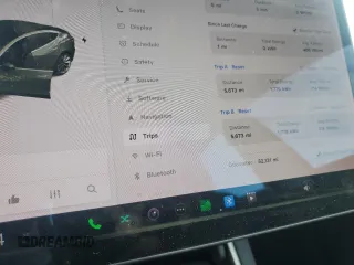 2018 Tesla Model 3 Long Range Battery with VIN 5YJ3E1EA3JF053638, listed as a Copart auction lot 49630965 with 52,131 mi miles and Salvage Title. Bid and sale history available at DreamBid. Image 9.