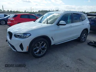 2022 BMW X3 sDrive30i with VIN 5UX43DP01N9H47620, listed as a IAAI auction lot 41321216 with 23,286 mi miles and . Bid and sale history available at DreamBid. Image 17.