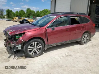 2018 Subaru Outback Limited z VIN 4S4BSENC3J3369739, wystawiony jako Copart lot #55446945 z przebiegiem 86 169 mil mil oraz Nie do naprawy • Non repairable. Historia ofert i sprzedaży dostępna na DreamBid. Obrazek 1.