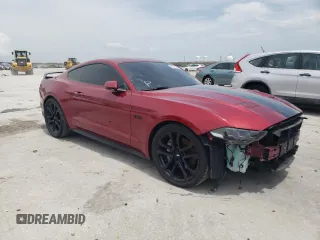 2019 Ford Mustang GT z VIN 1FA6P8CF2K5177276, wystawiony jako Copart lot #56753085 z przebiegiem Nie podano mil oraz Szkoda całkowita • Salvage title. Historia ofert i sprzedaży dostępna na DreamBid. Obrazek 4.