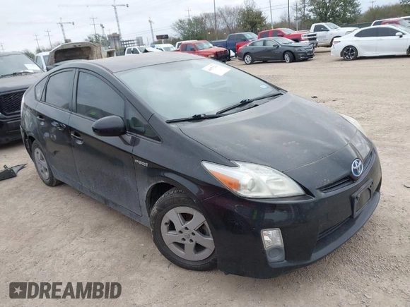 2011 Toyota Prius I with VIN JTDKN3DU4B5305208, listed as a IAAI auction lot 41577276 with 168,473 mi miles. Bid and sale history available at carsss.com. Image 1.