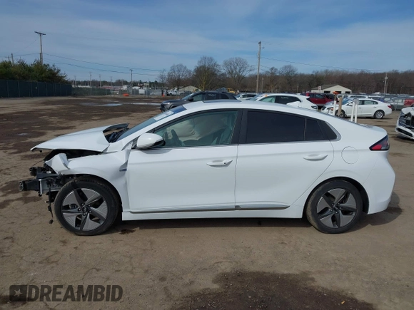 2020 Hyundai Ioniq Preferred with VIN KMHC85LC0LU196104, listed as a IAAI auction lot 41844402 with 63,144 mi miles and . Bid and sale history available at DreamBid. Image 15.